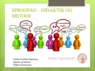 sprogfag didaktik og metode