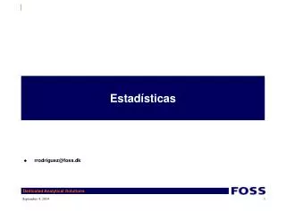 estad sticas
