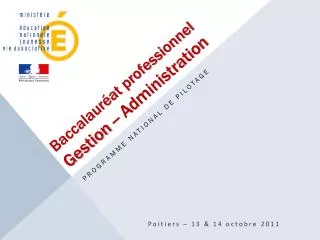 baccalaur at professionnel gestion administration