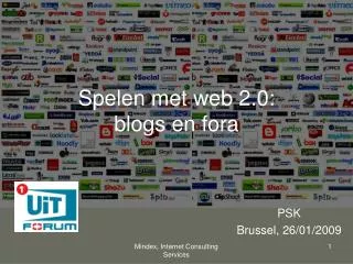 spelen met web 2 0 blogs en fora