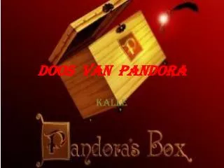 doos van pandora
