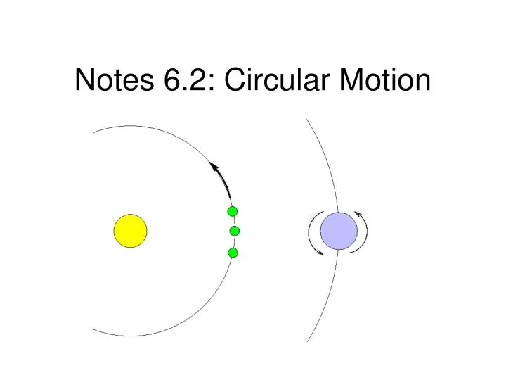 notes 6 2 circular motion