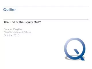 The End of the Equity Cult?