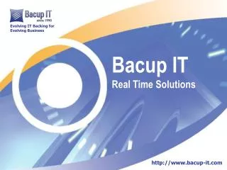 Bacup IT Real Time Solutions