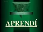 APRENDÍ - slide 1