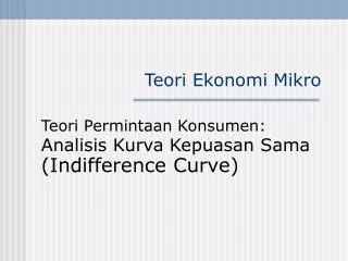 PPT - Ekonomi Mikro PowerPoint Presentation, Free Download - ID:5994751