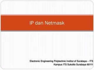 ip dan netmask