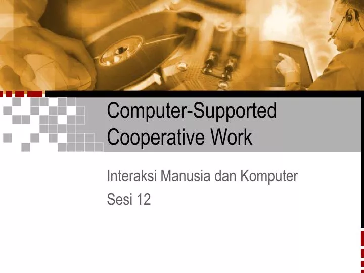 computer supported cooperative work