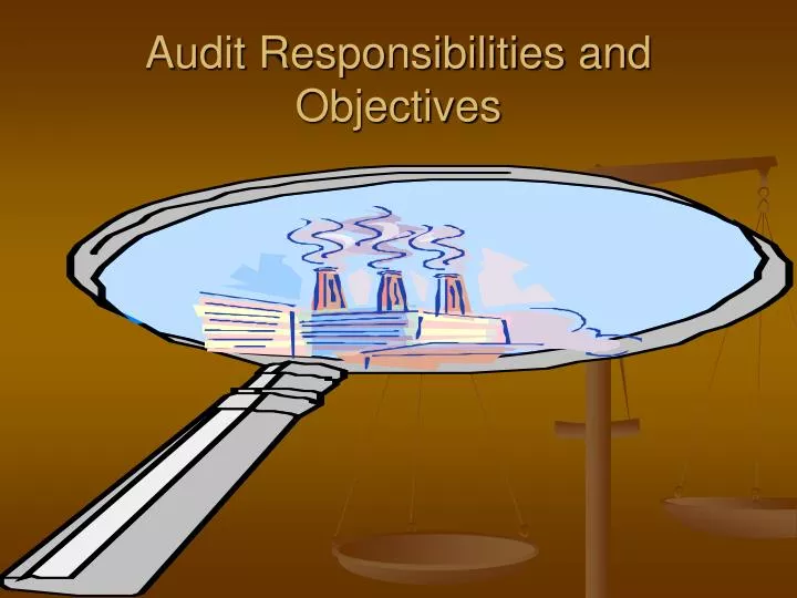 audit responsibilities and objectives
