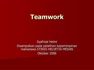 teamwork