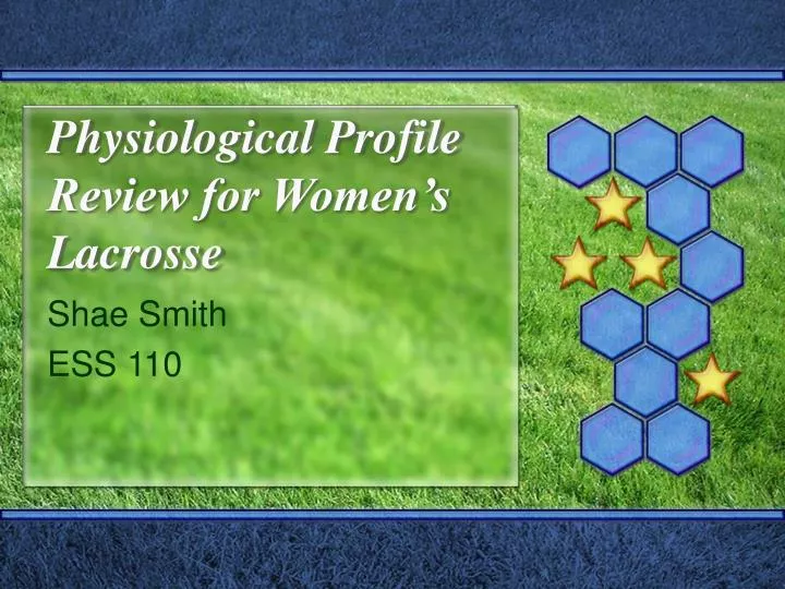 physiological profile review for women s lacrosse