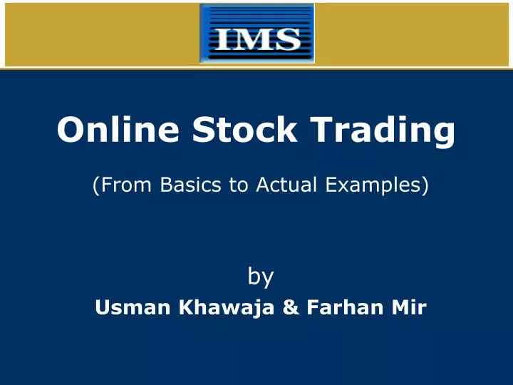 online stock trading