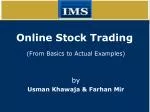 Online Stock Trading - slide 1