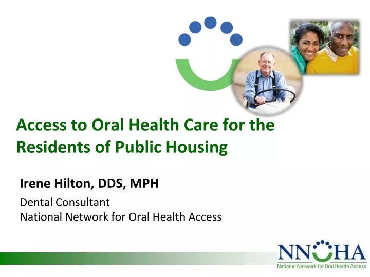 access to oral health care for the residents of public housing