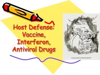 Host Defense: Vaccine, Interferon, Antiviral Drugs