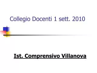 collegio docenti 1 sett 2010