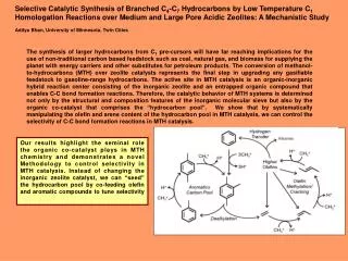 Selective Catalytic Synthesis of Branched C 4 -C 7 Hydrocarbons by Low Temperature C 1