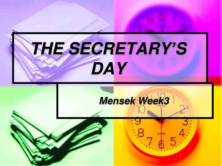 the secretary s day