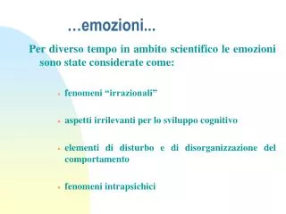 emozioni