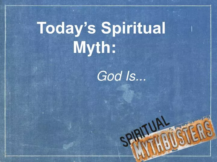 today s spiritual myth