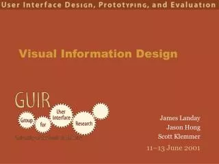 Visual Information Design