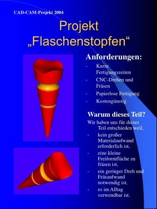 projekt flaschenstopfen