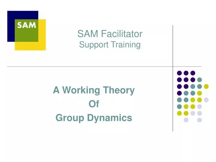 sam facilitator support training