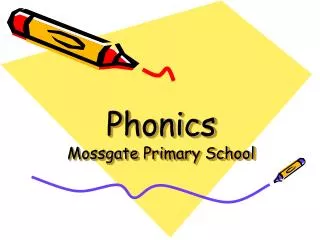 Phonics Mossgate Primary School