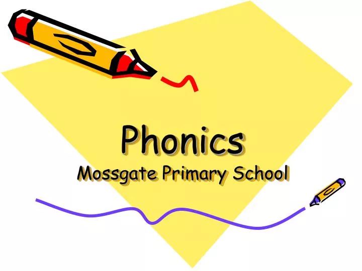 phonics mossgate primary school