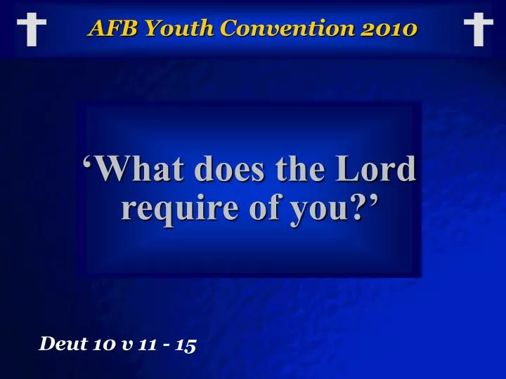afb youth convention 2010