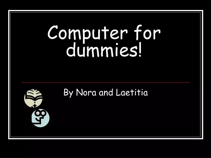 computer for dummies