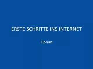 erste schritte ins internet