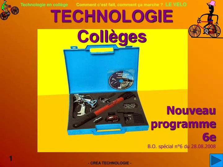 technologie coll ges