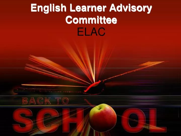 english learner advisory committee