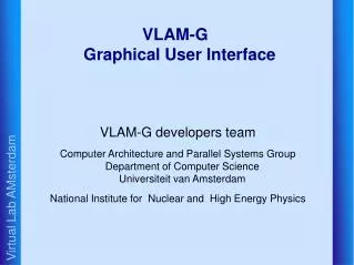 VLAM-G Graphical User Interface