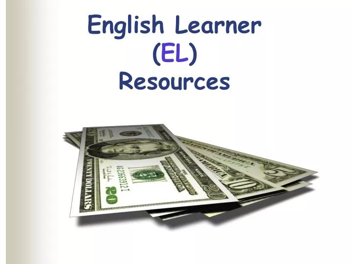english learner el resources