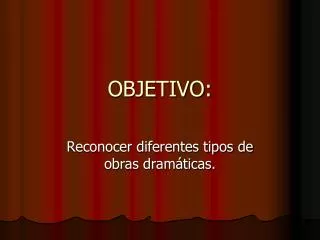objetivo