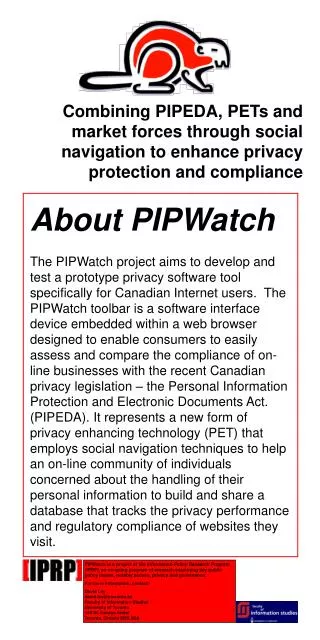 About PIPWatch