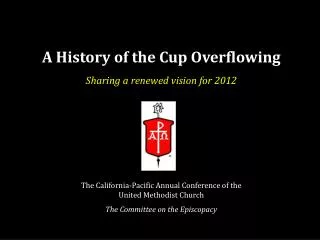 A History of the Cup Overflowing