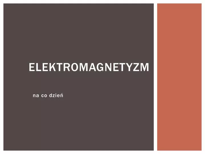elektromagnetyzm