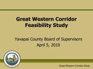 Great Western Corridor Feasibility Study