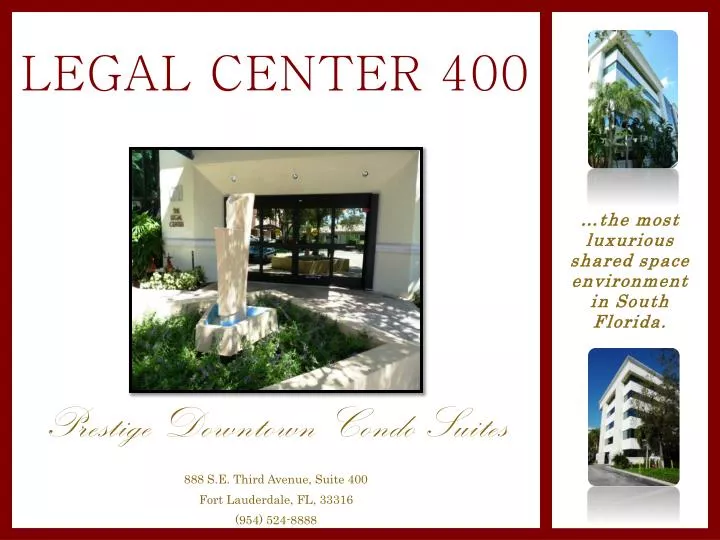 legal center 400