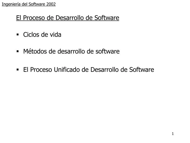 ingenier a del software 2002