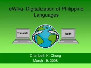 eWika: Digitalization of Philippine Languages