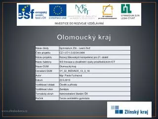olomouck kraj