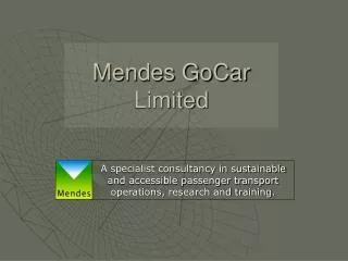 Mendes GoCar Limited