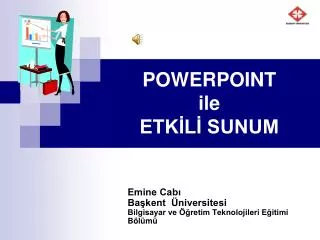 powerpoint ile etk l sunum