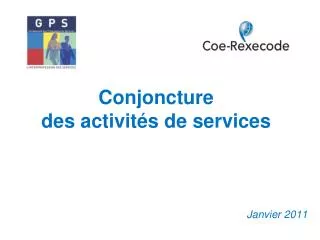 conjoncture des activit s de services