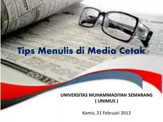 tips menulis di media cetak
