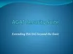 AGAT Security Suite - slide 1